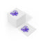 Serviettes à monnaie de sensibilisation à l'épilepsie avec papillon violet