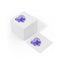 Serviettes à monnaie de sensibilisation à l'épilepsie avec papillon violet