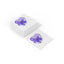 Serviettes à monnaie de sensibilisation à l'épilepsie avec papillon violet