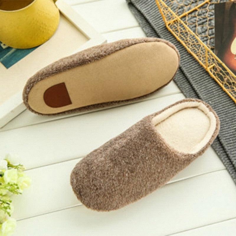 Zapatillas de Felpa de Espuma Viscoelástica Premium para Hombres y Mujeres