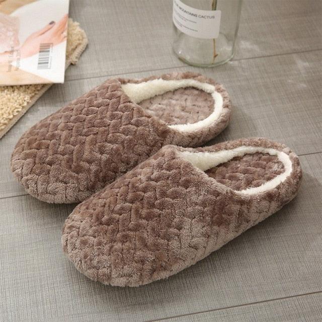 Zapatillas de Felpa de Espuma Viscoelástica Premium para Hombres y Mujeres
