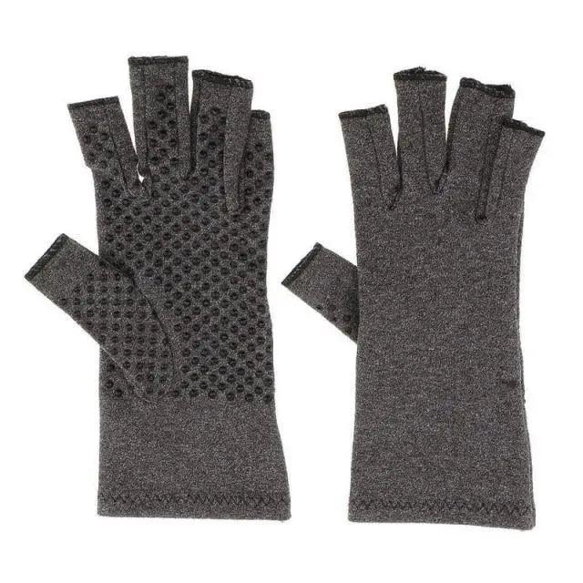 Classic Fingerless Arthritis Gloves for Comfort and Support