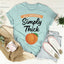 Simply Thick Tee - Premium Everyday Comfort
