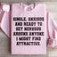 Sweatshirt Single & Anxieux