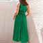 Robe midi élégante à épaule unique