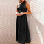 Robe midi élégante à épaule unique