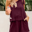 Single Shoulder Top and Pocketed Shorts Set