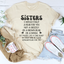 Sisters I Would Fight A Bear For You Tee