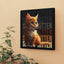 Horloge Murale en Acrylique Sittin' Kitten