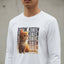 Camiseta de manga larga Sittin' Kitten para amantes de los gatos