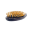 Brosse à cheveux en bois d'orme avec épingles en bois