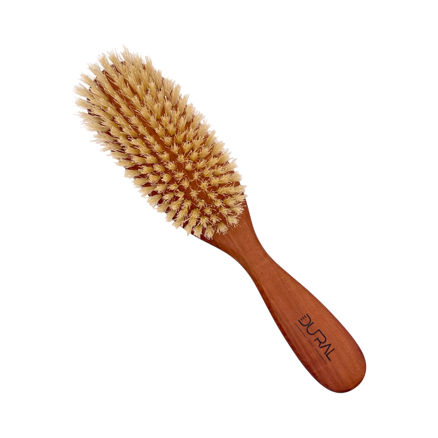 Brosse à cheveux ovale en bois de poirier Dural avec poils naturels