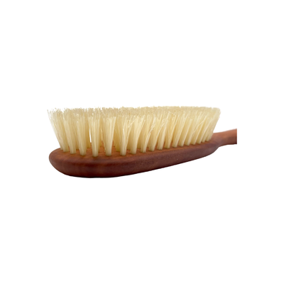 Dural Pear Wood Oval Hair Brush with Natural Bristles