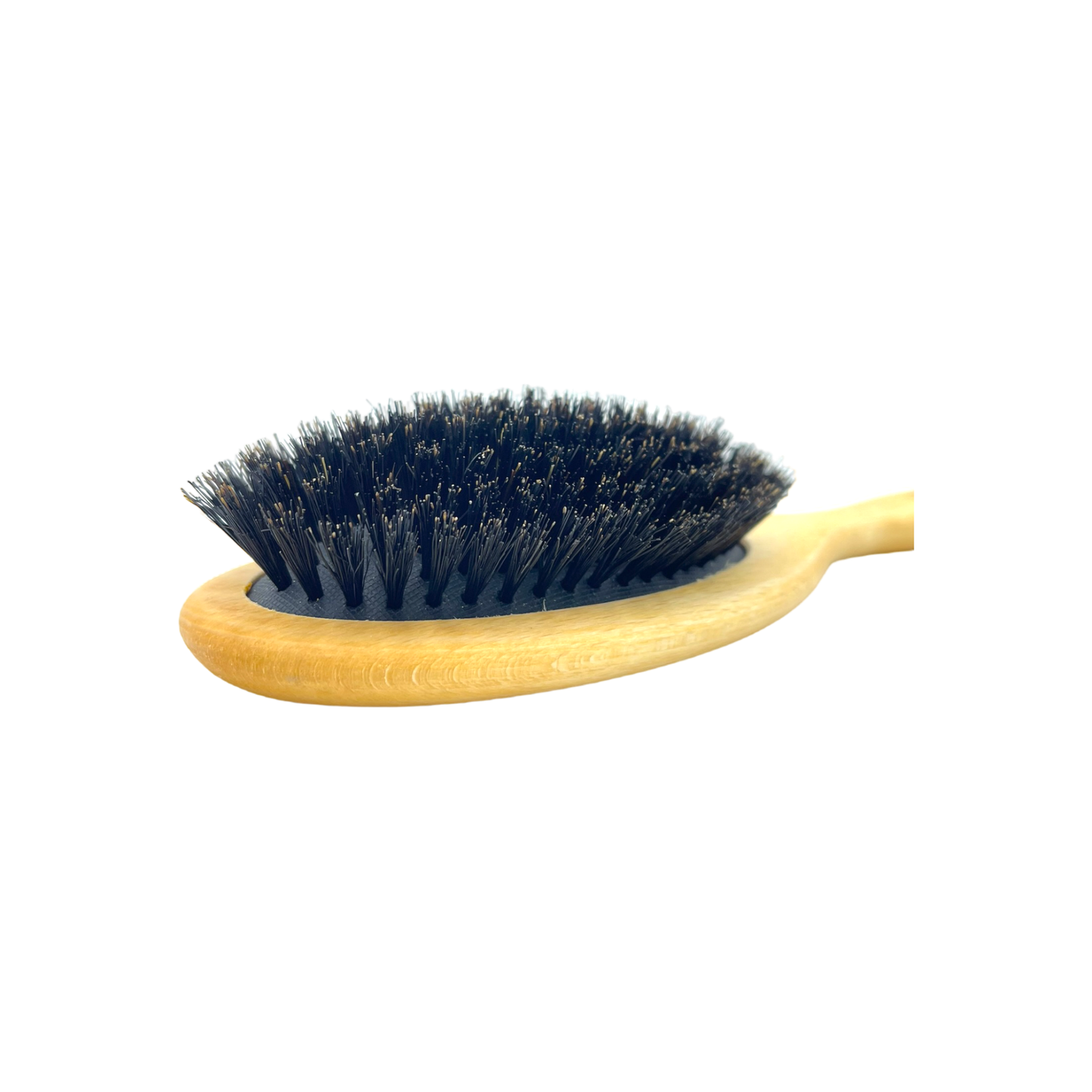 Brosse à cheveux en bois de hêtre Dural avec coussin en caoutchouc et poils de sanglier