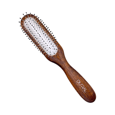 Dural Beech Wood Paddle Hairbrush with Steel Pins