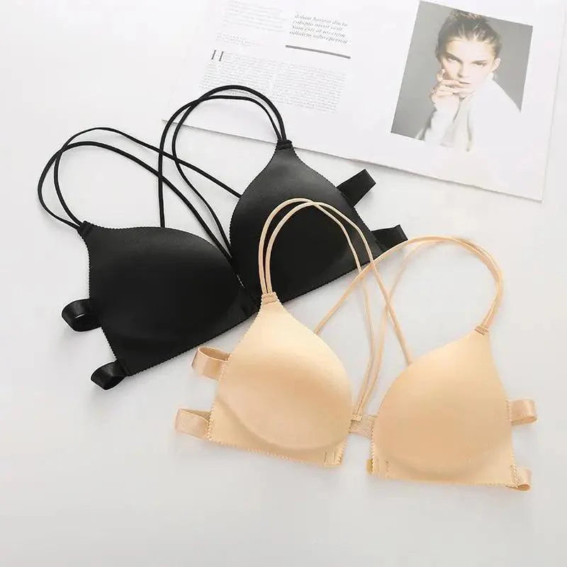Sostenedor Elegante Sin Aros con Cierre Frontal para Comodidad Diaria
