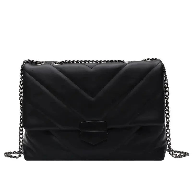 Sac à bandoulière élégant en PU cuir pour femmes