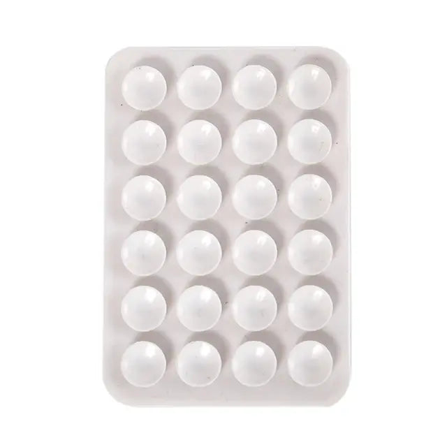 Tampon de suction en silicone double face pour téléphones mobiles