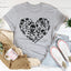 Skeleton Bones Heart Tee - Korvel