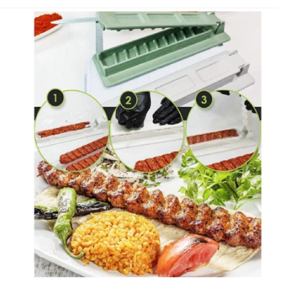 Fabricante de Kebab Antiadherente Premium para Asados Sin Esfuerzo