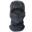 Cubierta de cara completa y calentador de cuello de camuflaje premium para esquí