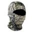 Cubierta de cara completa y calentador de cuello de camuflaje premium para esquí
