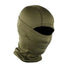 Cubierta de cara completa y calentador de cuello de camuflaje premium para esquí