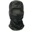 Cubierta de cara completa y calentador de cuello de camuflaje premium para esquí
