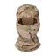 Cubierta de cara completa y calentador de cuello de camuflaje premium para esquí
