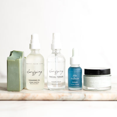 Premium Skin Redness Skincare Routine Kit