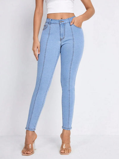 Premium Skinny Jeans with Pockets