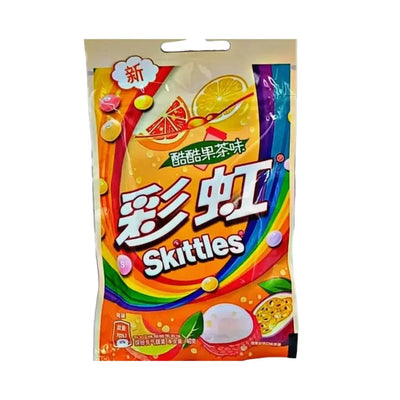 Skittles Fruit Tea Flavor – Fruity Chewy Candy 38g Pack