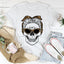 Skull With Leopard Bandana T-Shirt - Korvel