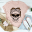 Skull With Leopard Bandana T-Shirt - Korvel
