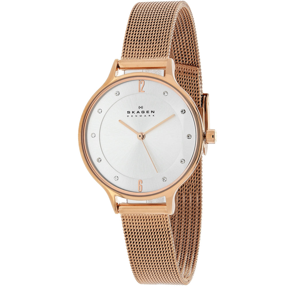Skagen Women's Anita Watch - Elegant Rose Gold Design