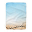 Cozy Sherpa Fleece Blanket with Paw Print Design - Perfect Gift for Pet Lovers - Korvel