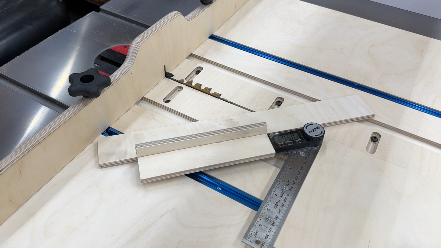 Flagship Table Saw Sled Plans - Full Size