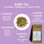 Calming Sleep Tea Blend – Lavender, Chamomile, Valerian & Passionflower - Korvel