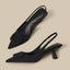 Elegant Slingback Pointed Toe Pumps