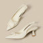 Elegant Slingback Pointed Toe Pumps