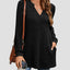 Slit Notched Pocketed Long Sleeve T-Shirt - Korvel