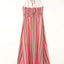 Vestido Halter Impreso con Abertura Elegante