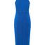 Slit Ruched Mock Neck Sleeveless Dress - Korvel
