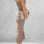 Slit Tube Midi Dress - Korvel