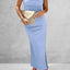 Slit Tube Midi Dress - Korvel
