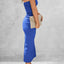 Slit Tube Midi Dress - Korvel