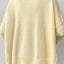 Slit V-Neck Dropped Shoulder Sweater - Korvel