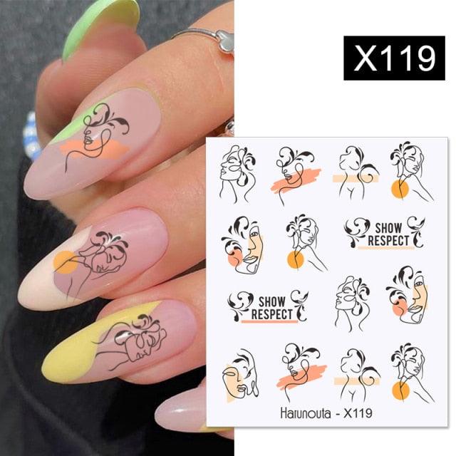 Calcomanías de Arte de Uñas de Copos de Nieve en Bronceado Plateado para Manicuras Festivas