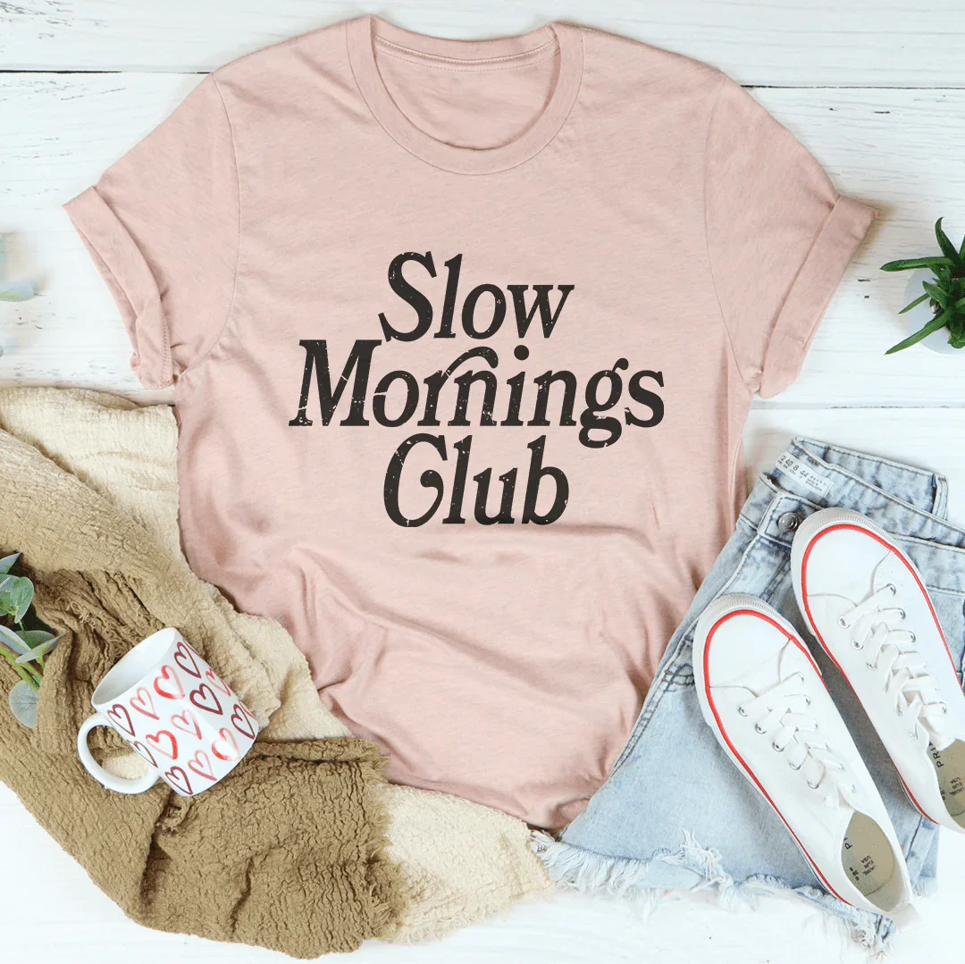 Camiseta del Slow Morning Club
