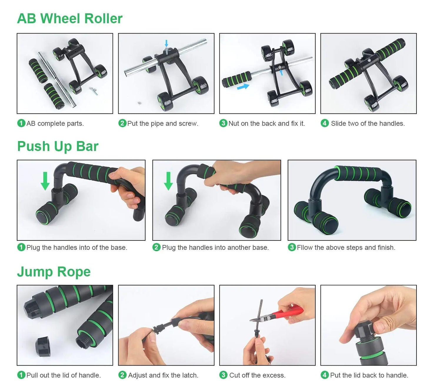 Kit de Fitness Premium 10 en 1